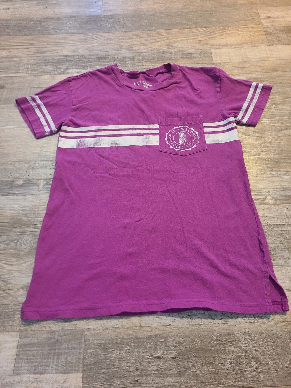 Flirtitude active xs women's purple tee